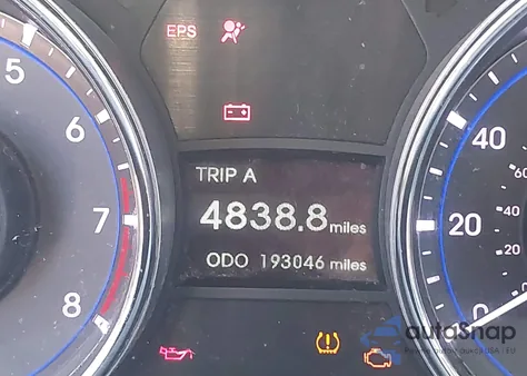 2013 Hyundai Sonata Gls из США, поврежденный, VIN 5NPEB4AC4DH714626